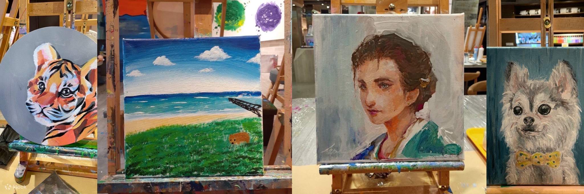 เถาหยวน | Dream Factory Paint Bar Do Bar | อะคริลิค & Fluid Art & เบเกอรี่ DIY | ต้องโทรจองล่วงหน้า